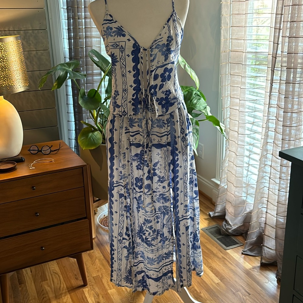 Linen Skirt Set